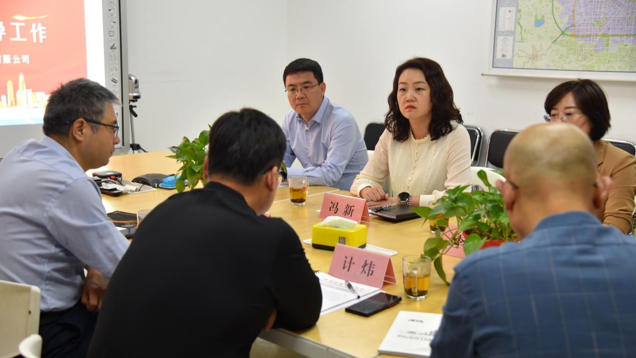 蒲城县政府领导莅临韵通网络考察交流